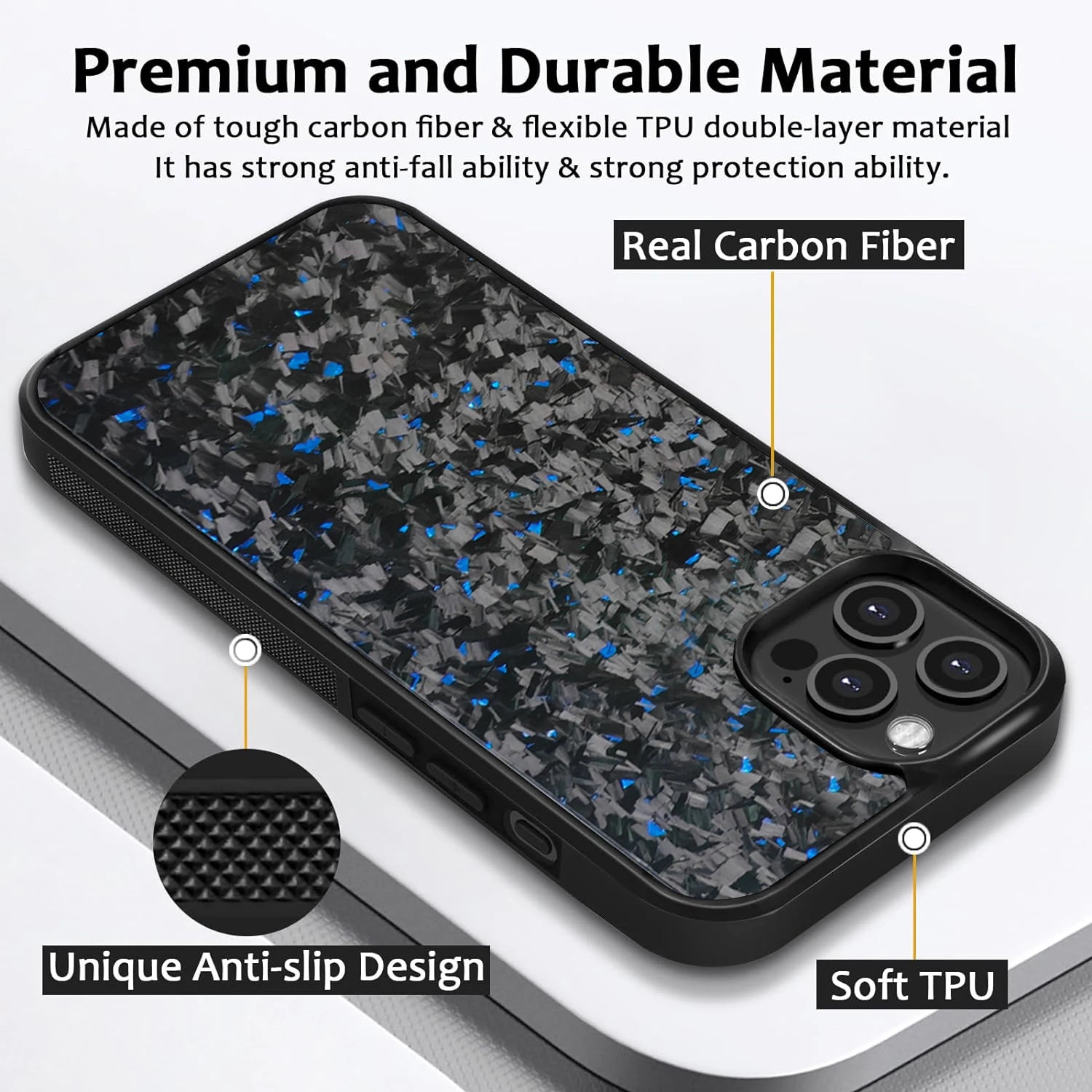IPhone Carbon Fiber Case (MagSafe)