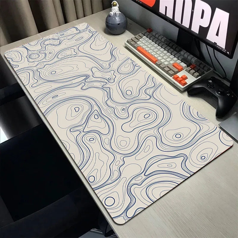 Topographic Map Mouse Pad
