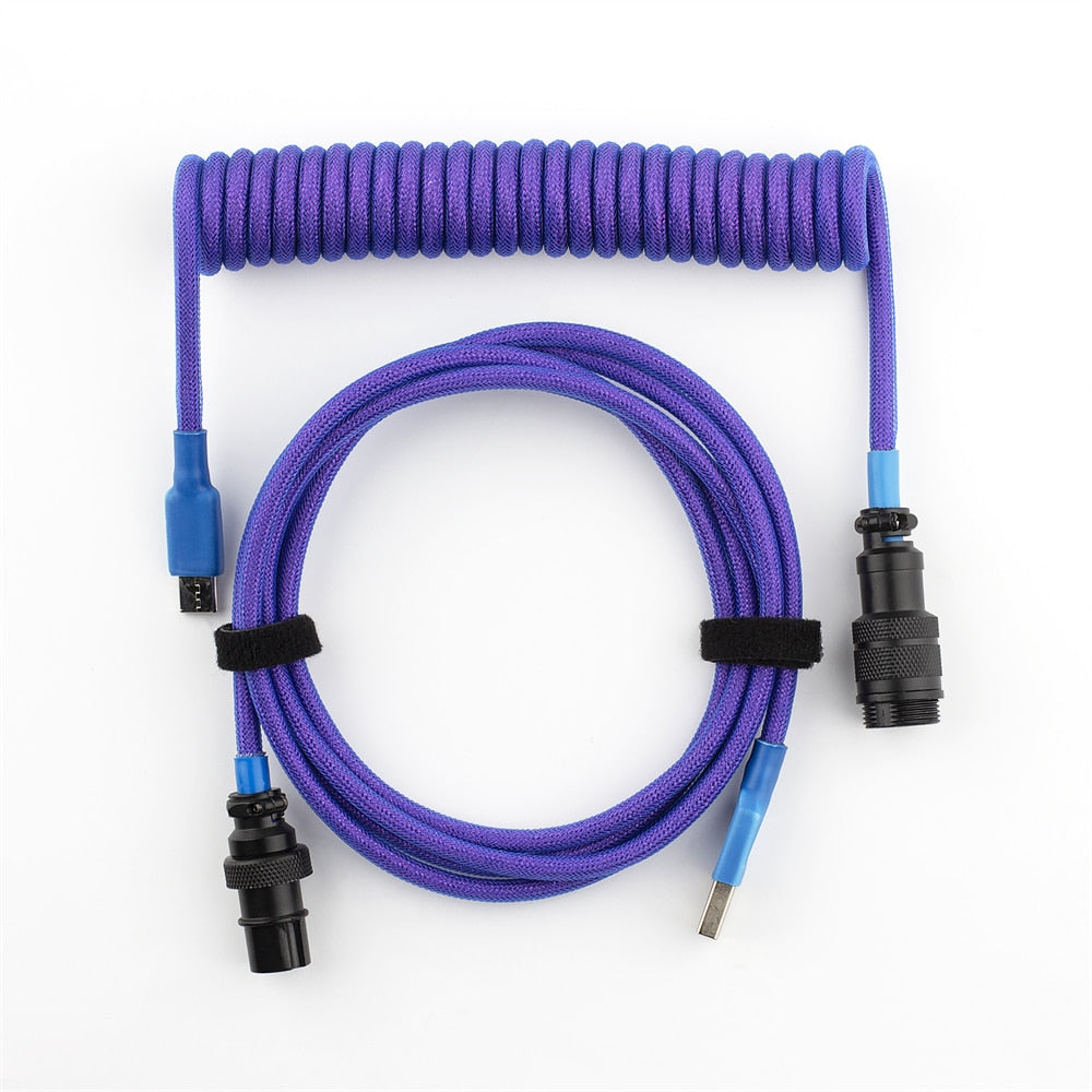 Coiled Cable for Mechanical Keyboard